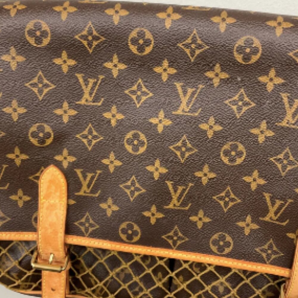 RARE Louis Vuitton Monogram Congo GM Messenger Tan Womens Designer Bag Purses - Picture 8 of 12